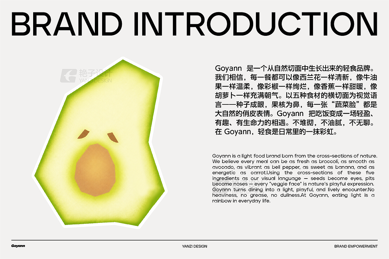 品牌设计-Goyann轻食-品牌提案（图ZNDA5MzM2MzIw） - 品牌 - 站酷设计师艳子设计原创素材 - 站酷ZCOOL
