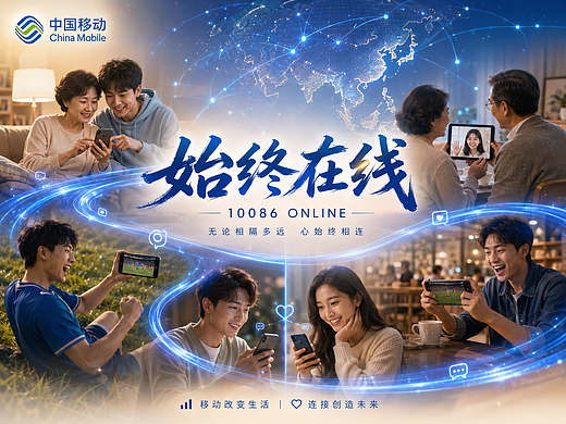 连接，从未断开