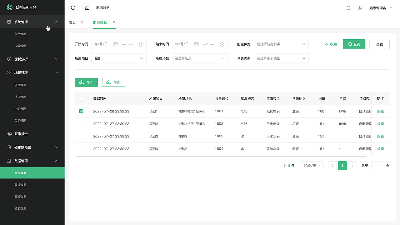 碳中和可视化数据大屏（图ZNDA5MzUyNTcy） - 软件界面 - 站酷设计师Designer小狐狸原创素材 - 站酷ZCOOL