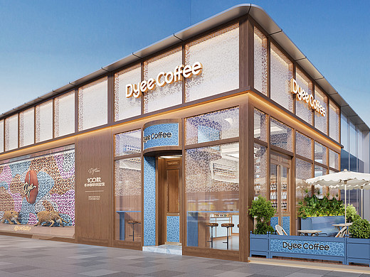 豹纹主题咖啡店设计 | Dyee Coffee | ONEXDESIGN