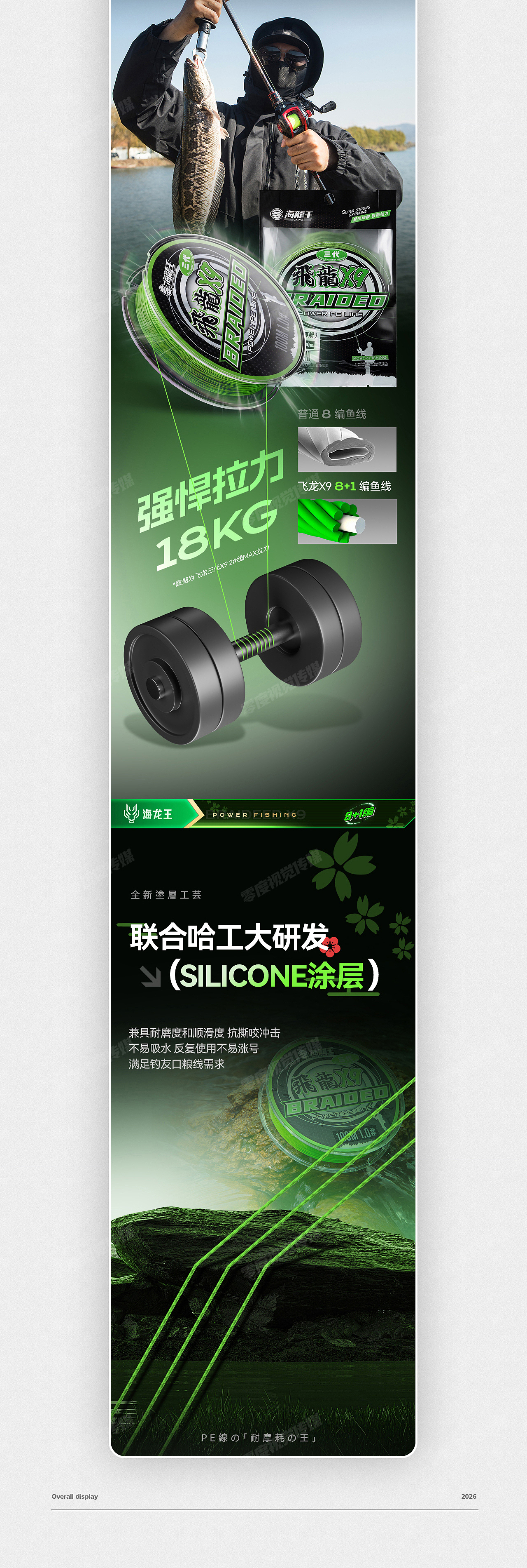 渔具户外用品 鱼线电商详情页展示(图ZNDA5MzYyODQ0) - 电商 - 站酷设计师零度渔具视觉原创素材 - 站酷ZCOOL