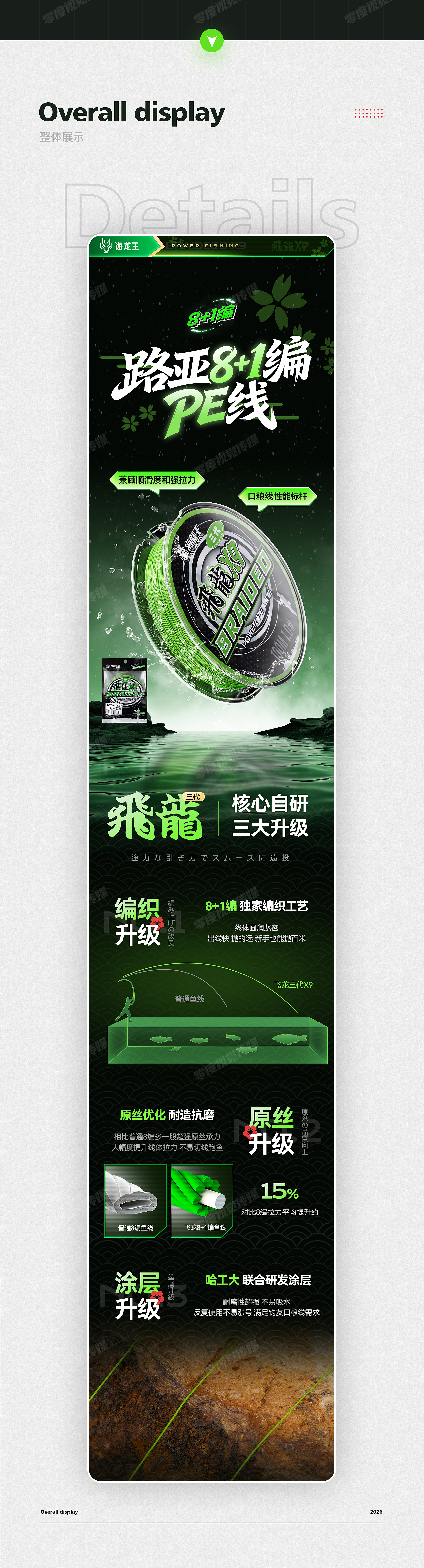 渔具户外用品 鱼线电商详情页展示(图ZNDA5MzYyODM2) - 电商 - 站酷设计师零度渔具视觉原创素材 - 站酷ZCOOL