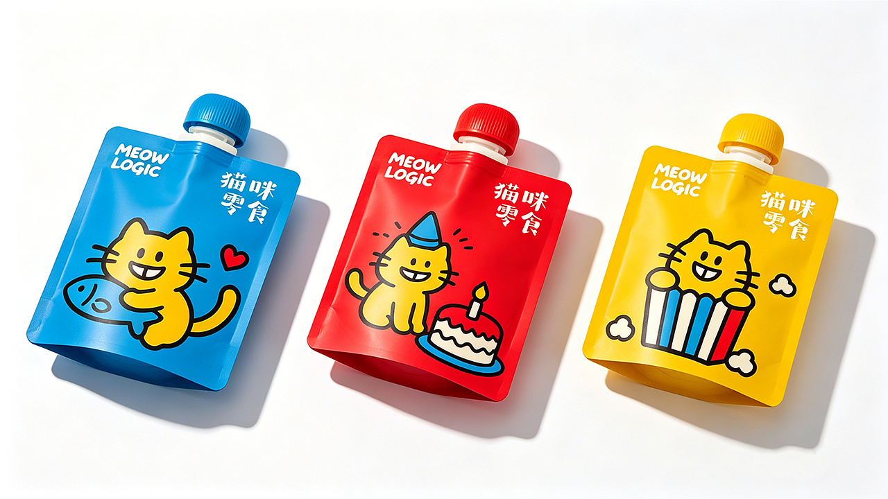 MEOW LOGIC“猫也有理”宠物品牌视觉提案（图ZNDA5MzY3OTU2） - 品牌 - 站酷设计师水夭原创素材 - 站酷ZCOOL