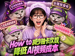 How to | 减少抽卡把AI视频成本压缩到极致？