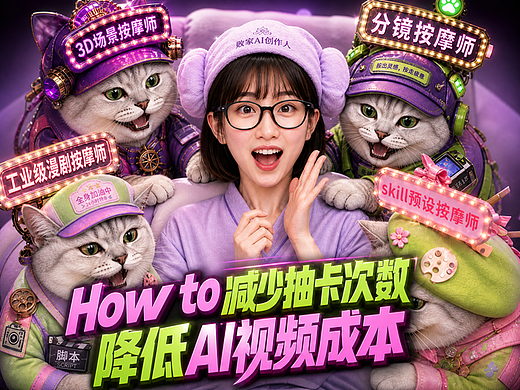 How to | 减少抽卡把AI视频成本压缩到极致？