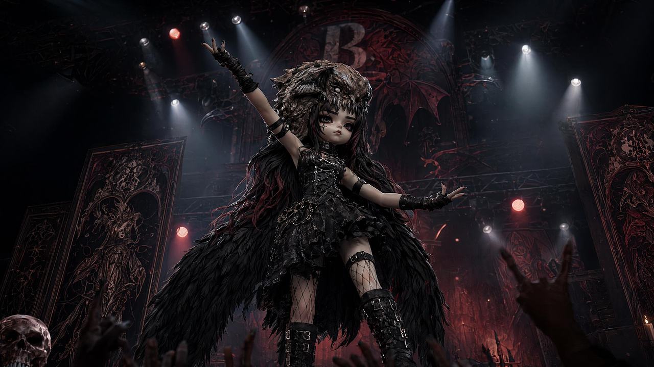 ABC-Song金属魔女团#MVLAND嘻哈狂欢派对(图ZNDA5Mzc2NDc2) - AI作品 - 站酷设计师KinYip原创素材 - 站酷ZCOOL