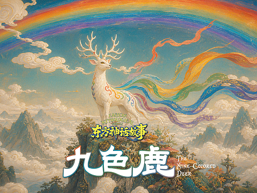 东方神话故事《九色鹿》