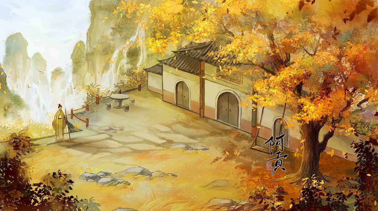 二十四节气风景插画（图ZNDA5Mzg4NzI0） - 商业插画 - 站酷设计师无敌阿贡原创素材 - 站酷ZCOOL