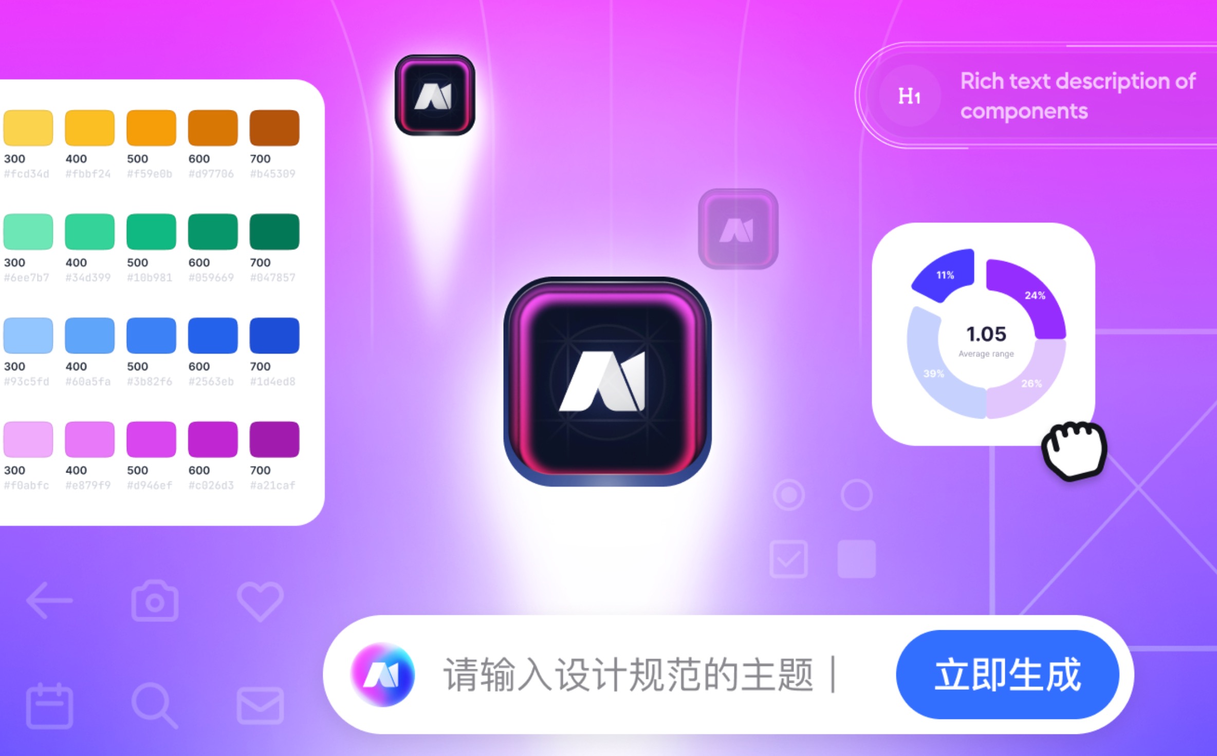 AI生成UI界面不难，难的是让它遵守你们公司的“设计规范”（图ZMTU3MTg3MDA=） - 评测 - 站酷设计师设计师皮卡原创素材 - 站酷ZCOOL