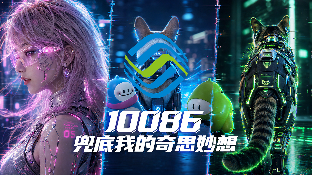 10086 · 兜底我的奇思妙想(图ZNDA5NDAyMDgw) - AI作品 - 站酷设计师一多半原创素材 - 站酷ZCOOL