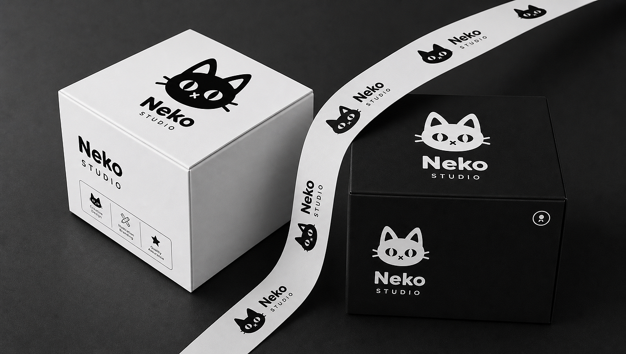Neko Studio 品牌全案设计(图ZNDA5NDAwNTI0) - 品牌 - 站酷设计师张小甜titi原创素材 - 站酷ZCOOL