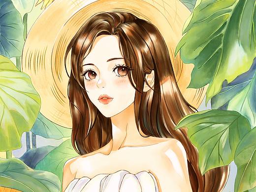 向日葵🌻与少女|把温柔装进盛夏里