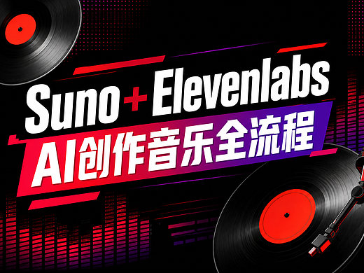 Suno+Elevenlabs：AI创作音乐全流程