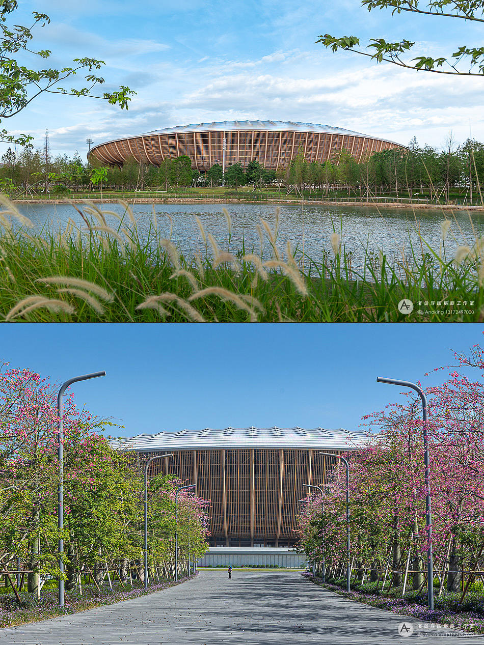 「景观摄影」大湾区文化体育中心(图ZNDA5NDA1MTUy) - 环境/建筑摄影 - 站酷设计师诺金浮图原创素材 - 站酷ZCOOL