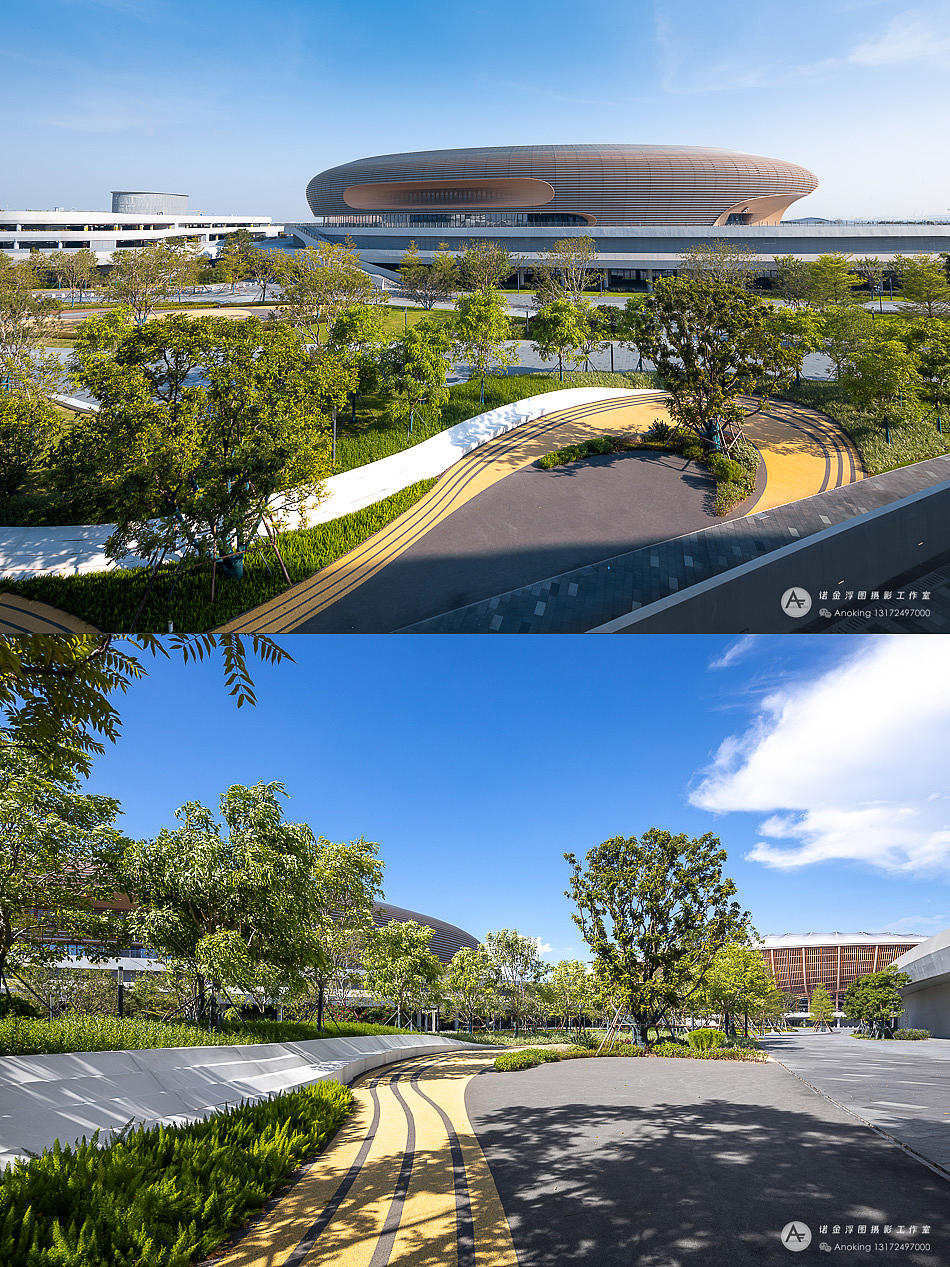 「景观摄影」大湾区文化体育中心(图ZNDA5NDA1MTYw) - 环境/建筑摄影 - 站酷设计师诺金浮图原创素材 - 站酷ZCOOL