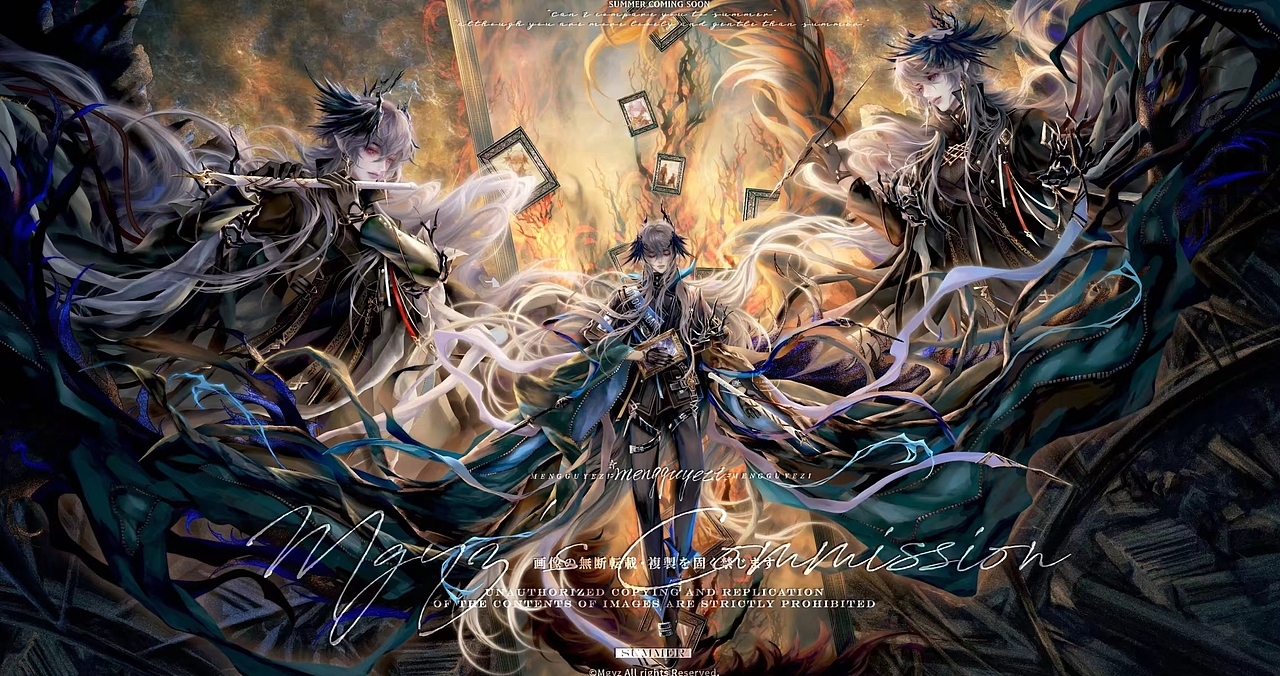 一些插画稿件委托（图ZNDA5NDA2Mzky） - 商业插画 - 站酷设计师蒙古椰子原创素材 - 站酷ZCOOL