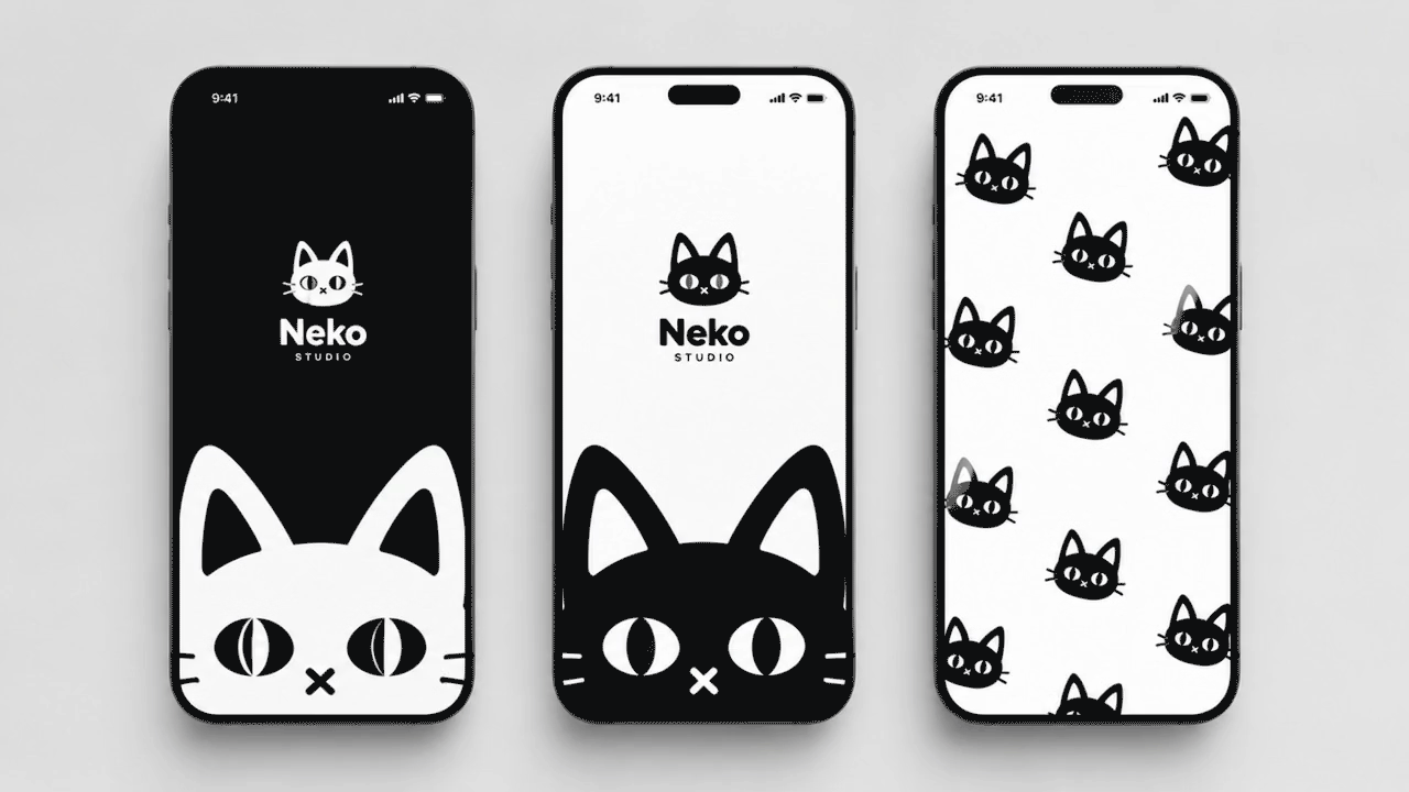 Neko Studio 品牌全案设计(图ZNDA5NDEwNjM2) - 品牌 - 站酷设计师张小甜titi原创素材 - 站酷ZCOOL