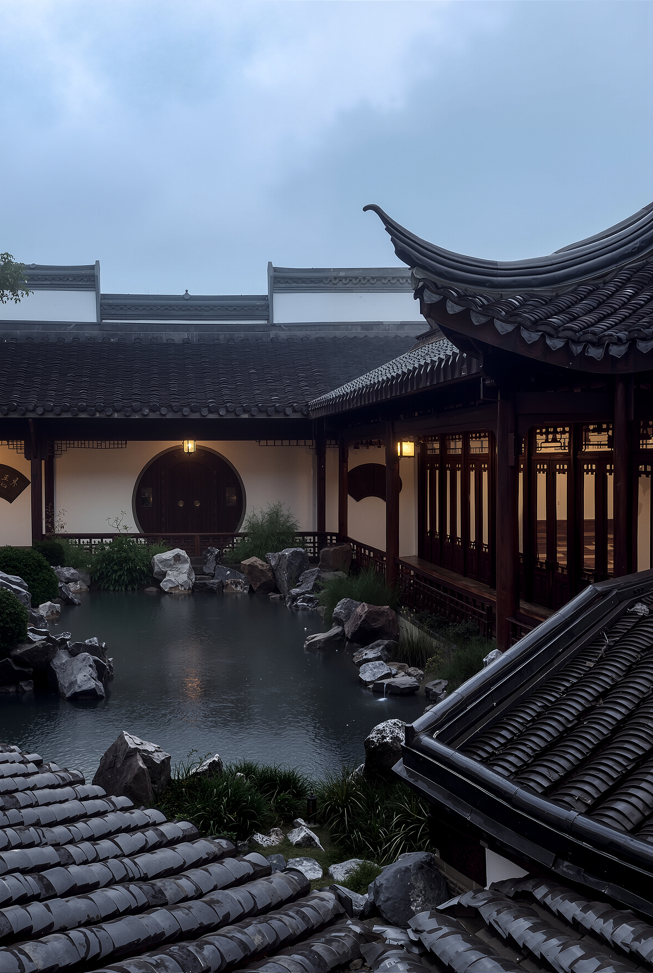《学员作品》欣哥CR实战 | 古建庭院 | CR渲染+CF洗图（图ZNDA5NDEyOTk2） - 建筑设计 - 站酷设计师漫反设丨洋洋彡丶原创素材 - 站酷ZCOOL