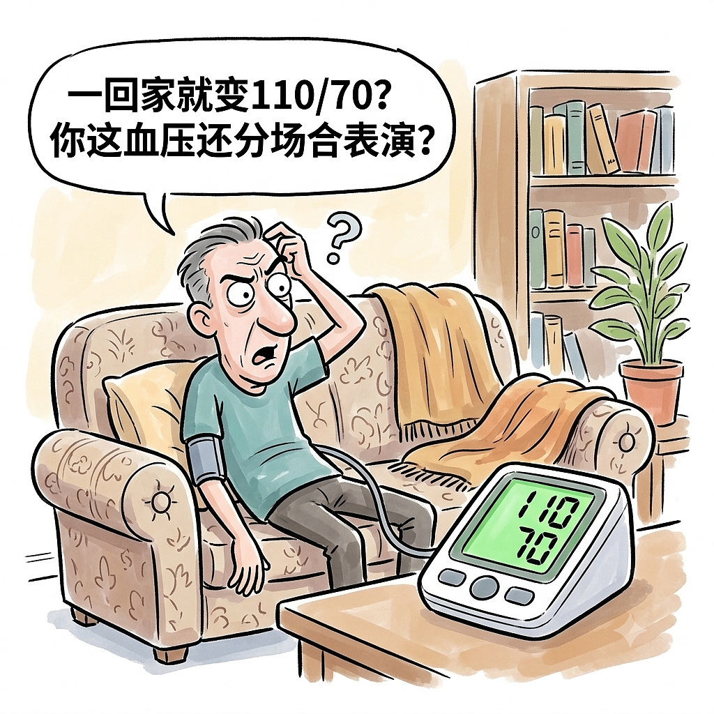 为什么你一进医生办公室血压就升高?(图ZNDA5NDIwNDA0) - 中/长篇漫画 - 站酷设计师huashuoshi原创素材 - 站酷ZCOOL