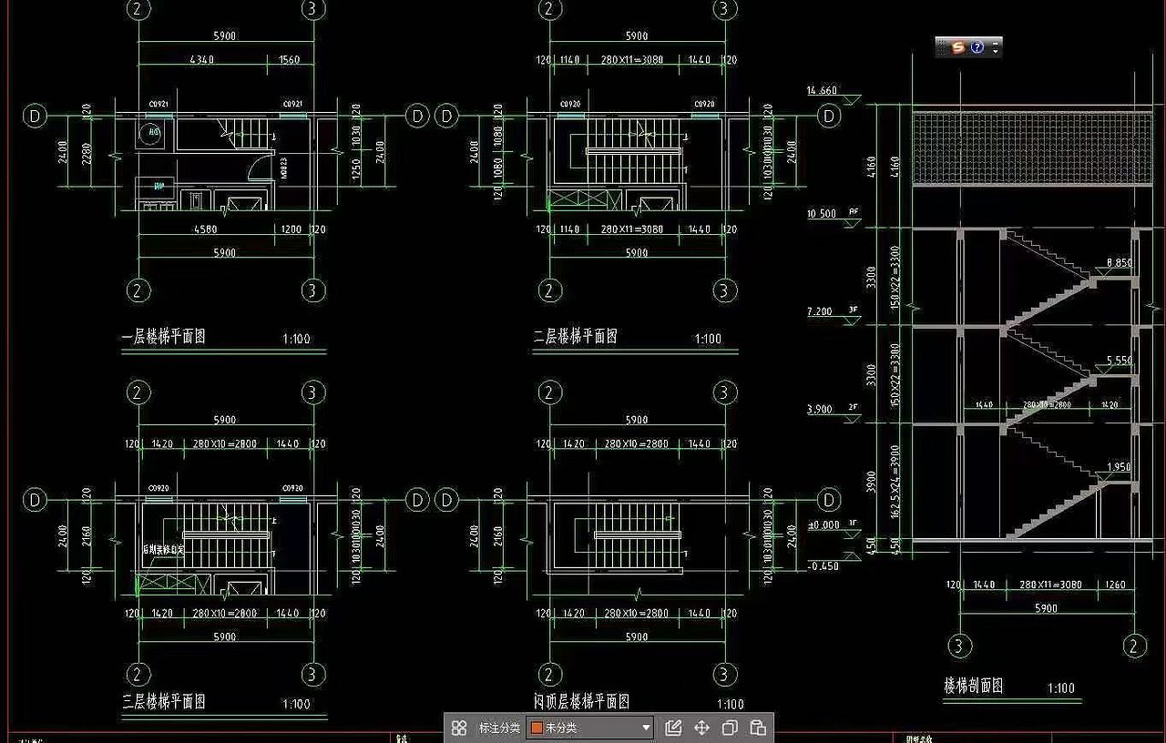 建筑施工图（图ZNDA5NDIxODMy） - 建筑设计 - 站酷设计师爱学设计的可欣原创素材 - 站酷ZCOOL