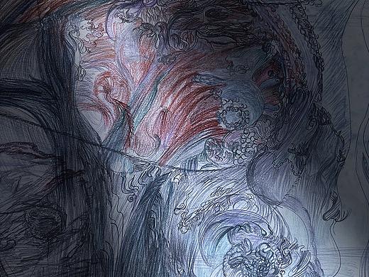 知予华裳｜沧澜秘境·概念插画：渡忘川