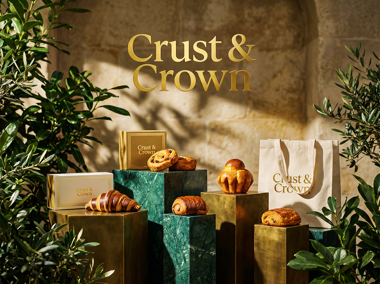 Up-Brands上游文创|CRUST&CROWN-皇室美学烘焙设计(图ZNDA5NDQ5MDI4) - 品牌 - 站酷设计师上游文创品牌设计原创素材 - 站酷ZCOOL