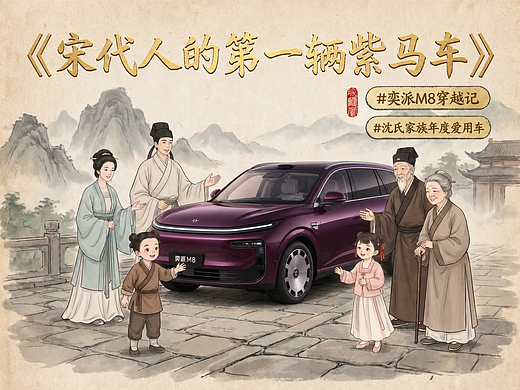 《宋代人的第一辆紫马车》