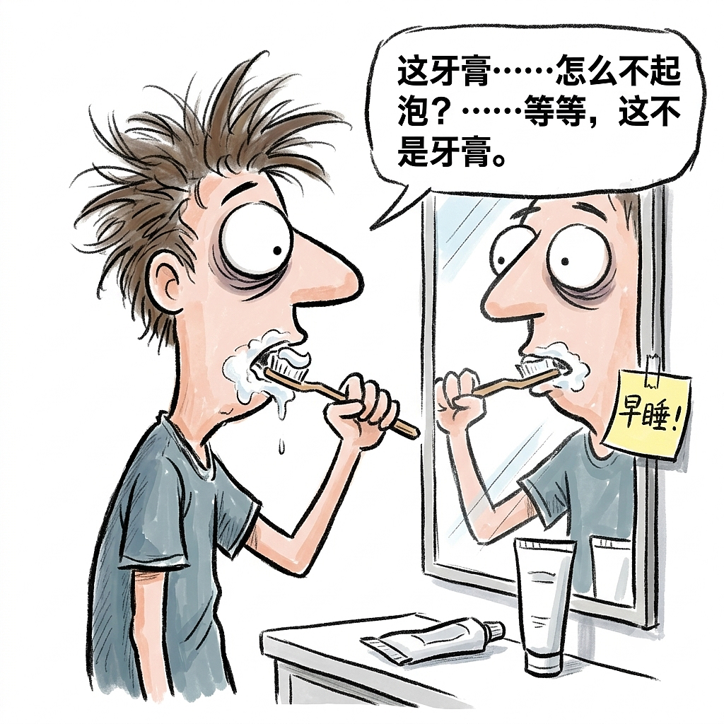 每天只睡 6 小时,我的脑子等于喝了二两白酒?(图ZNDA5NDU2OTky) - 中/长篇漫画 - 站酷设计师huashuoshi原创素材 - 站酷ZCOOL