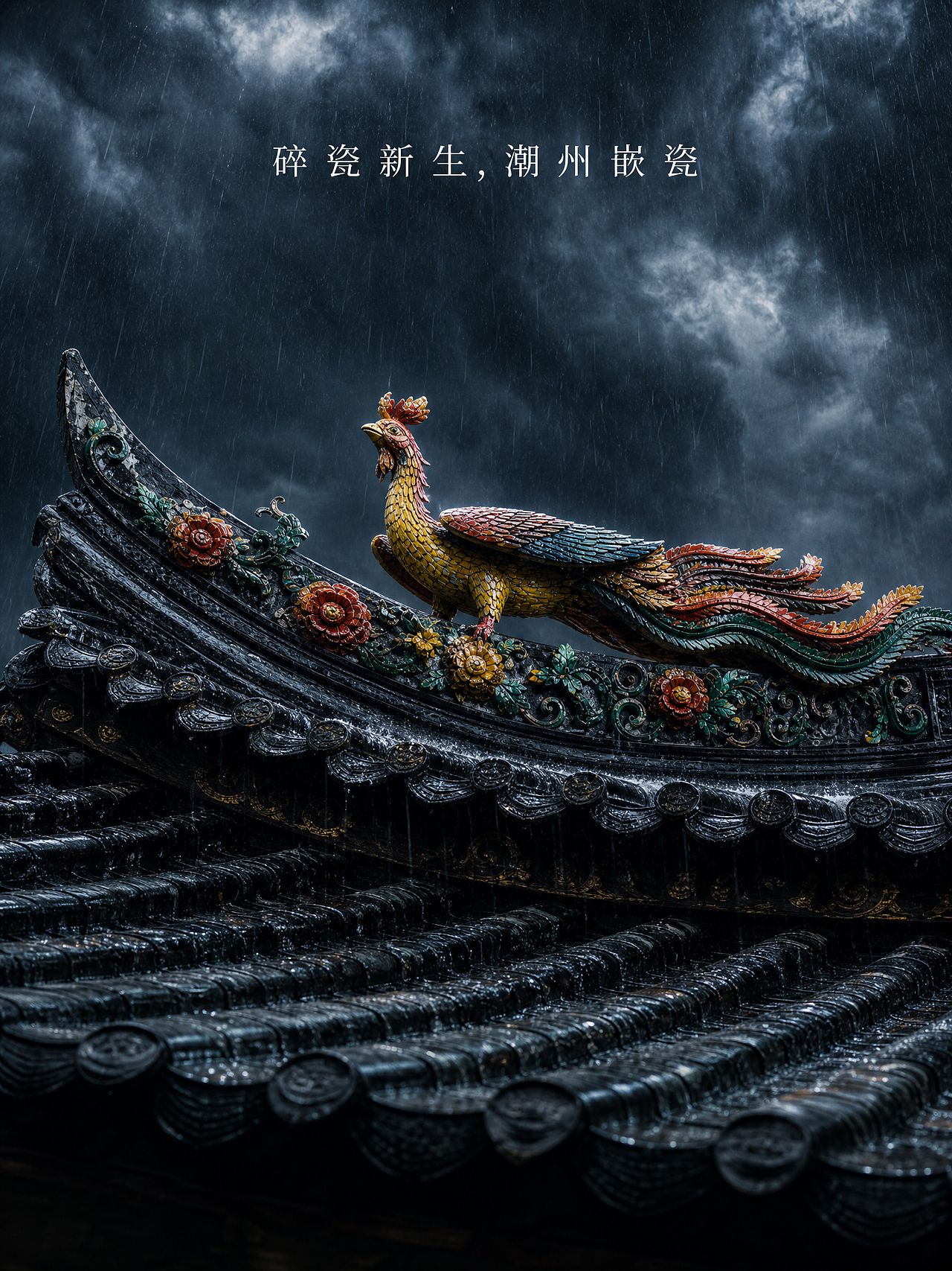 AI非遗纪录片《碎瓷新生》潮州嵌瓷（图ZNDA5NDYyMTYw） - AI作品 - 站酷设计师Cury_Qin原创素材 - 站酷ZCOOL
