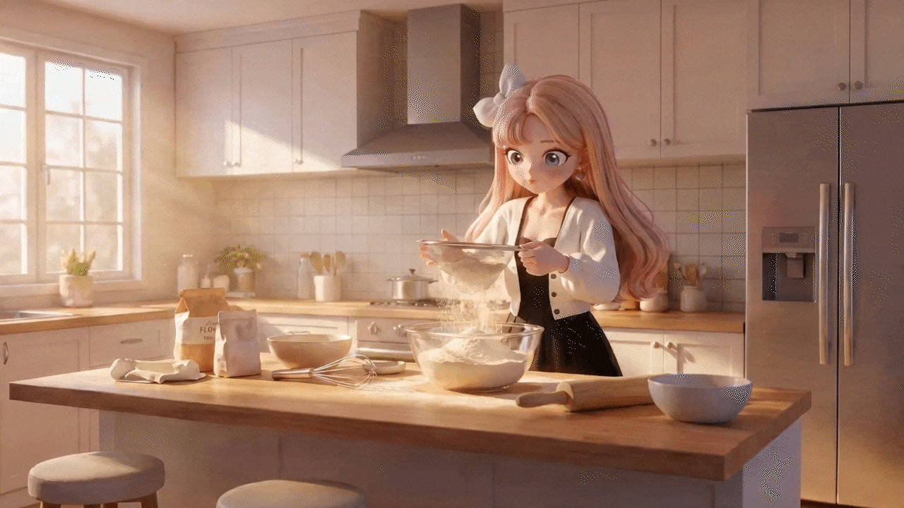 《撞怀而来的幸福》3D动画短片(图ZNDA5NDY4MDQ4) - AI作品 - 站酷设计师徐川生原创素材 - 站酷ZCOOL