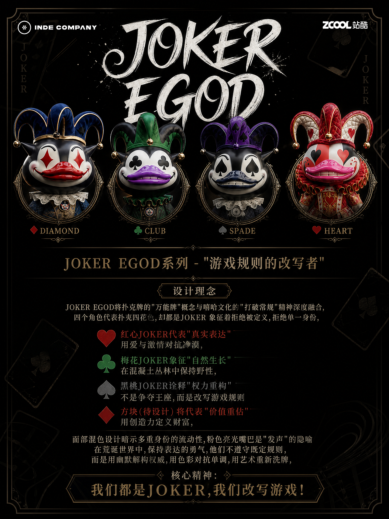【JOKER EGOD】游戏规则的改写者(图ZNDA5NDY5MDY0) - 人物/生物 - 站酷设计师AI图图原创素材 - 站酷ZCOOL