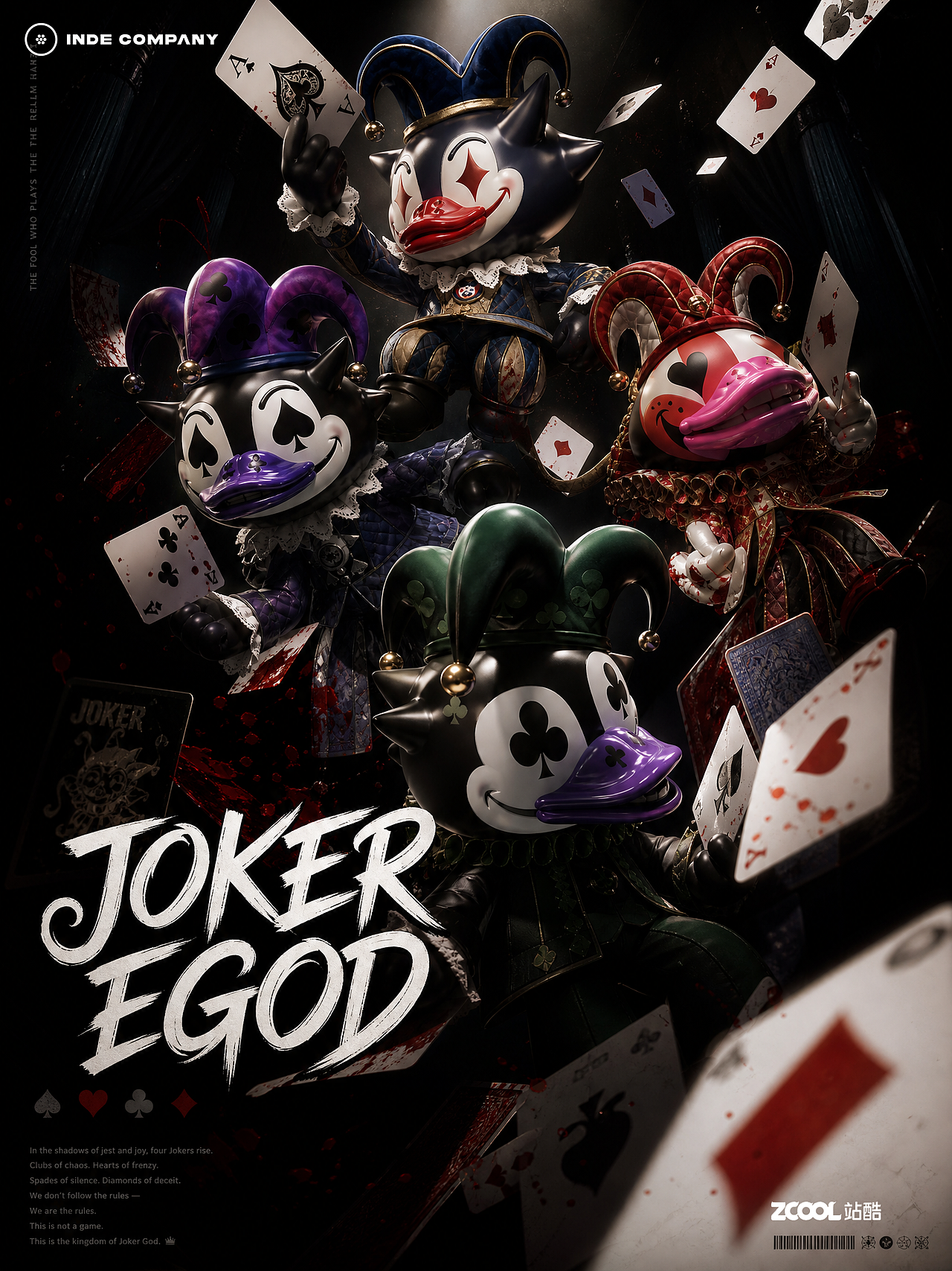 【JOKER EGOD】游戏规则的改写者(图ZNDA5NDY5MTc2) - 人物/生物 - 站酷设计师AI图图原创素材 - 站酷ZCOOL