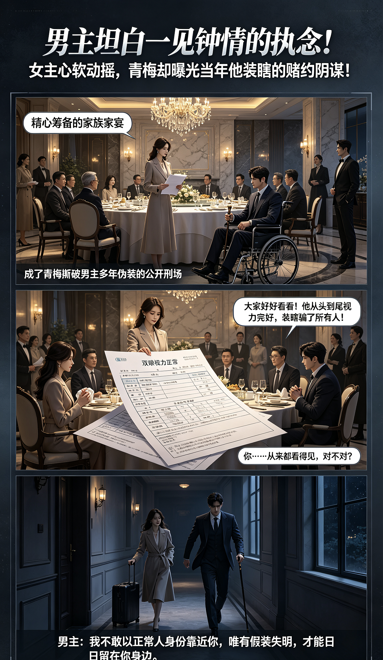 网文改编:装瞎先生（图ZNDA5NDY5ODQw） - 单幅漫画 - 站酷设计师信仰漫画原创素材 - 站酷ZCOOL