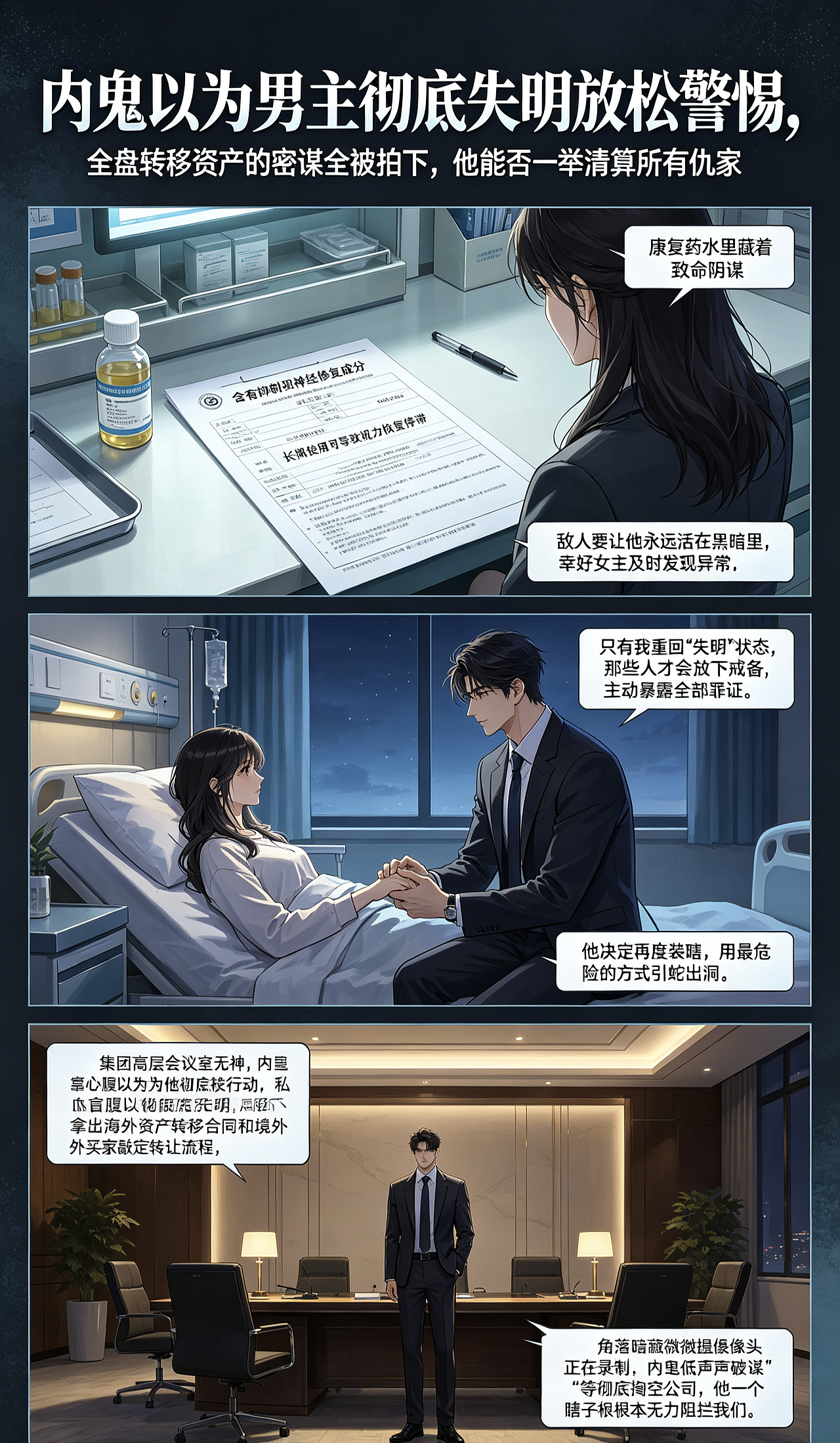 网文改编:装瞎先生（图ZNDA5NDY5ODk2） - 单幅漫画 - 站酷设计师信仰漫画原创素材 - 站酷ZCOOL