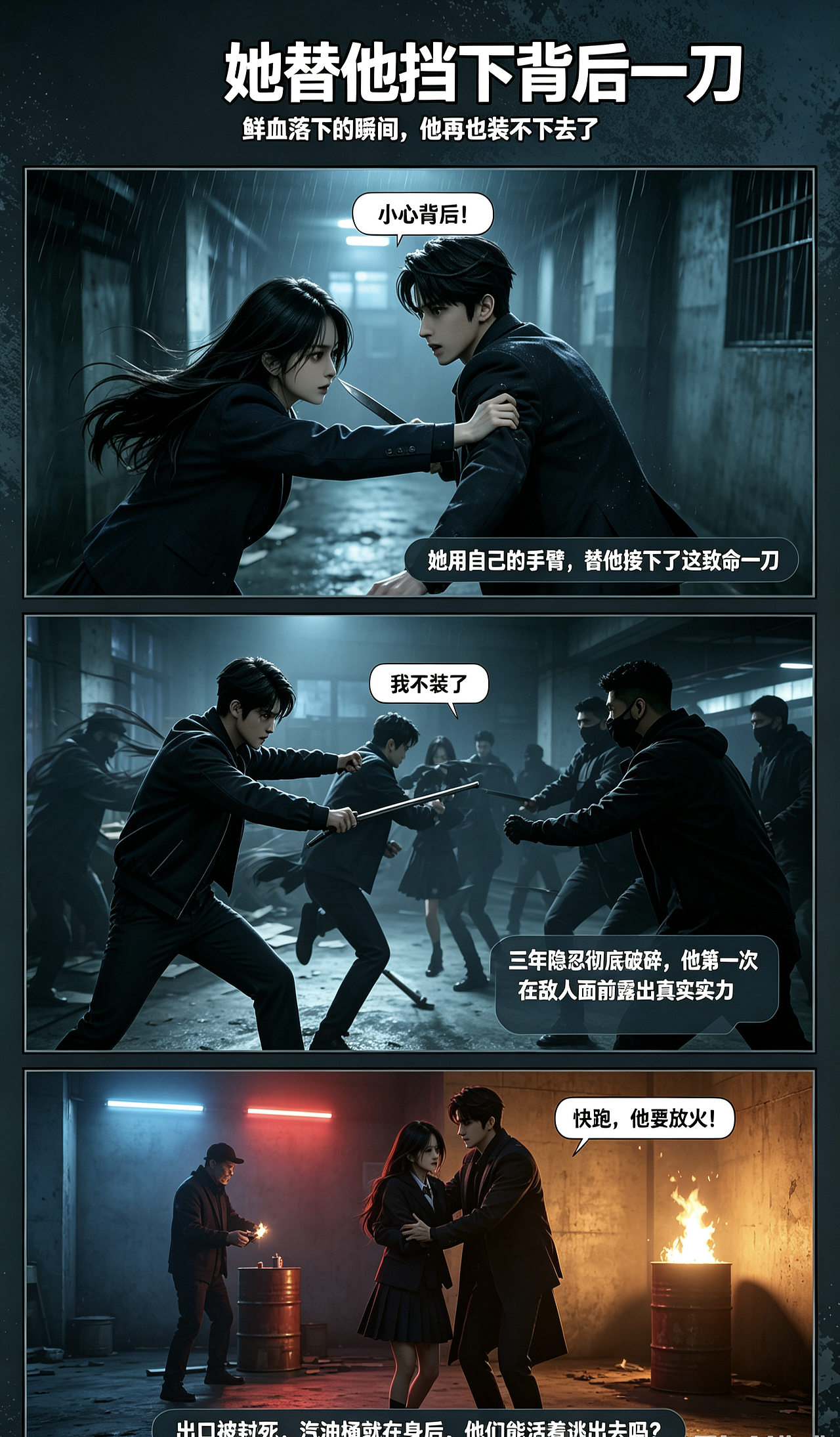 网文改编:装瞎先生（图ZNDA5NDY5OTE2） - 单幅漫画 - 站酷设计师信仰漫画原创素材 - 站酷ZCOOL
