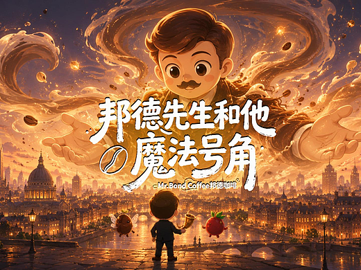 AI广告片 | 邦德先生和他的魔法号角