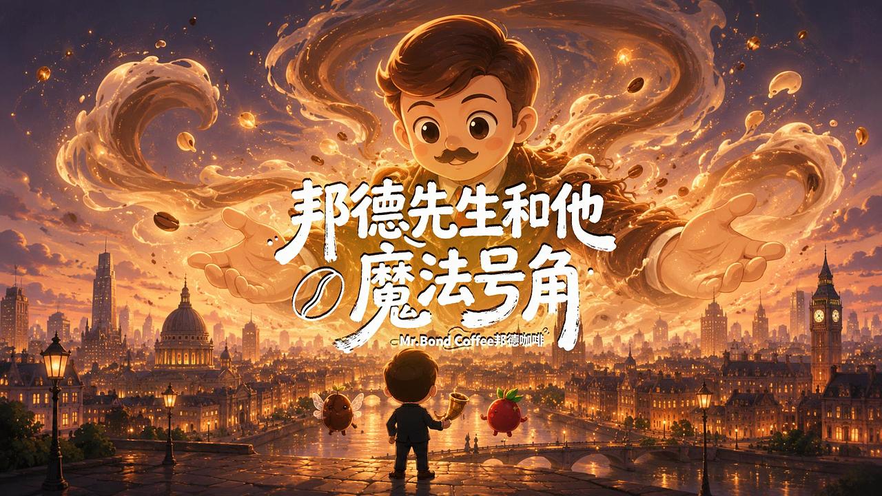AI广告片 | 邦德先生和他的魔法号角（图ZNDA5NDczMzEy） - AI作品 - 站酷设计师静颜Elaine原创素材 - 站酷ZCOOL