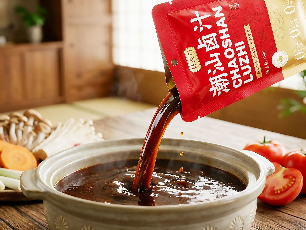 好迎門・潮汕传统调味品包装设计（图ZNDA5NDc0ODQ4） - 包装 - 站酷设计师木白包装设计原创素材 - 站酷ZCOOL