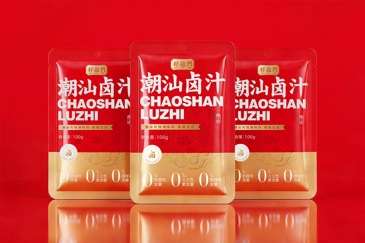 好迎門・潮汕传统调味品包装设计（图ZNDA5NDc0ODU2） - 包装 - 站酷设计师木白包装设计原创素材 - 站酷ZCOOL