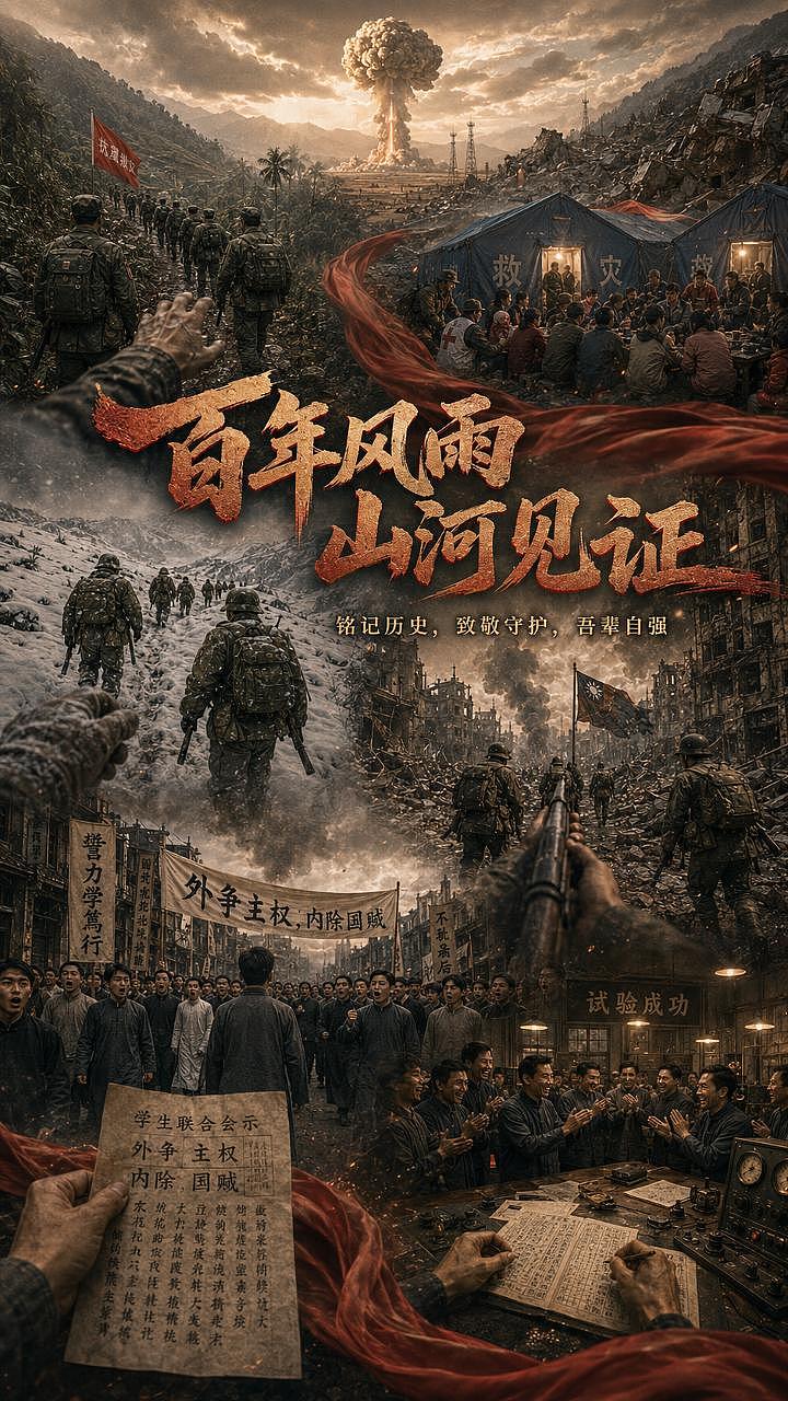 《百年风雨,山河见证》(图ZNDA5NDgxMDgw) - 短片 - 站酷设计师SVEN星原创素材 - 站酷ZCOOL