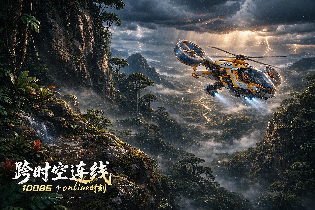 跨时空连线 #10086 个 online 时刻(图ZNDA5NDkzNDA4) - AI作品 - 站酷设计师VC23原创素材 - 站酷ZCOOL
