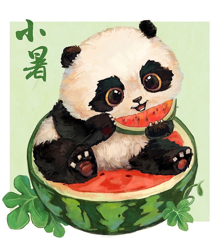 夏天味的夏天（图ZNDA5NDk5Mzg4） - 儿童插画 - 站酷设计师小串原创素材 - 站酷ZCOOL