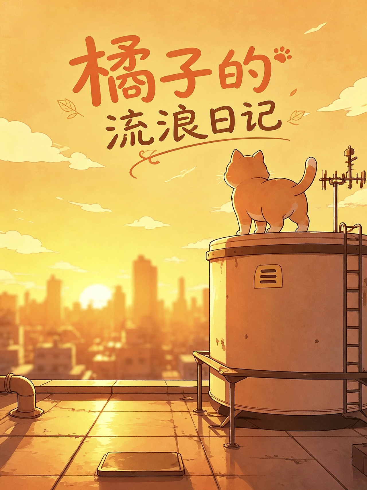 橘子的流浪日记（图ZNDA5NTAwNDA0） - AI作品 - 站酷设计师陌安Z原创素材 - 站酷ZCOOL