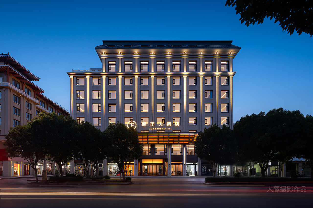 敦煌聚丰国际大酒店｜酒店空间摄影｜商业空间摄影（图ZNDA5NTA0Mzky） - 环境/建筑摄影 - 站酷设计师大藤酒店民宿摄影原创素材 - 站酷ZCOOL