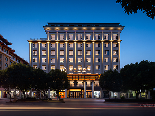 敦煌聚丰国际大酒店｜酒店空间摄影｜商业空间摄影