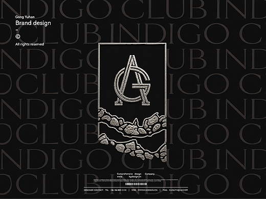 靛蓝会 Indigo Club|投资俱乐部 Logo 设计