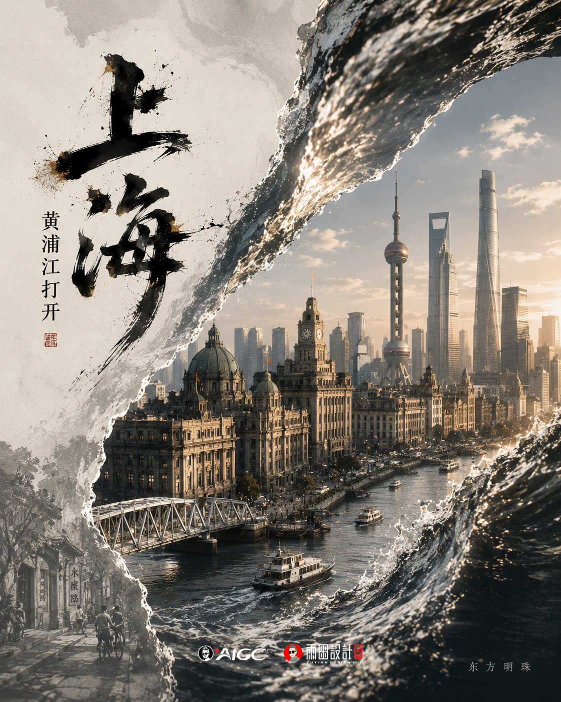 GPT-image2 城市海报新玩法（图ZMTU3MjU4OTY=） - 教程 - 站酷设计师雨田侃设计原创素材 - 站酷ZCOOL
