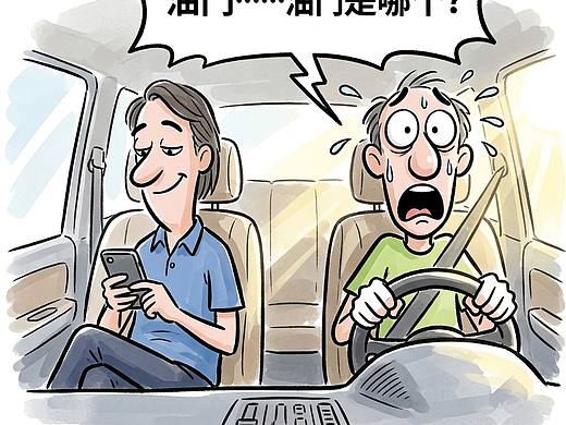 为什么晕车的人一摸方向盘就"治好了"？真相笑死！