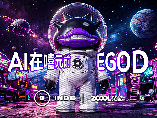 星际说唱歌手・EGOD 嘻哈鸭(个人主页-ZNzM4NjY4NjQ=) - 人物/生物 - 站酷设计师小猪品牌设计原创素材 - 站酷ZCOOL