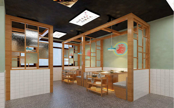 成都火锅店设计装修案例(30到300平米)(图ZNDA5NTE2NDI0) - 商业空间设计 - 站酷设计师51工装原创素材 - 站酷ZCOOL